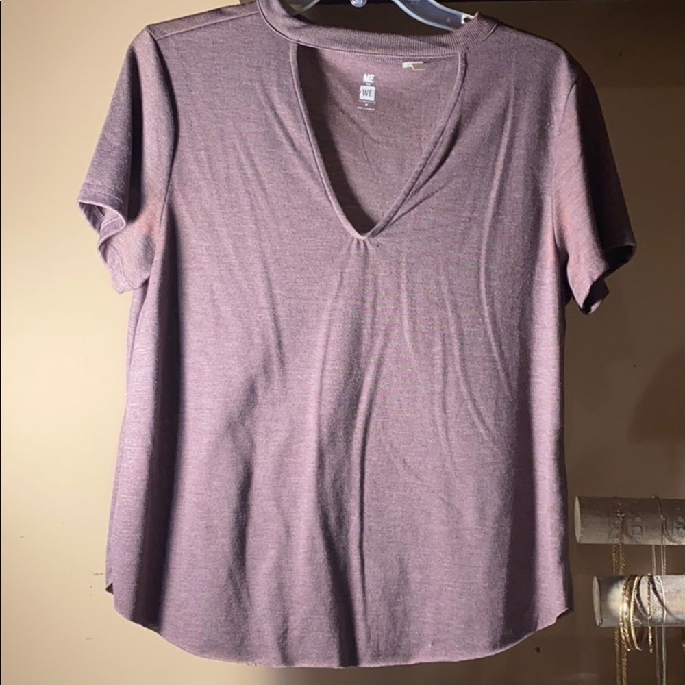 Burgundy Me to We T-shirt